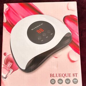 BLUEQUE 8T LED Nail Lamp - White